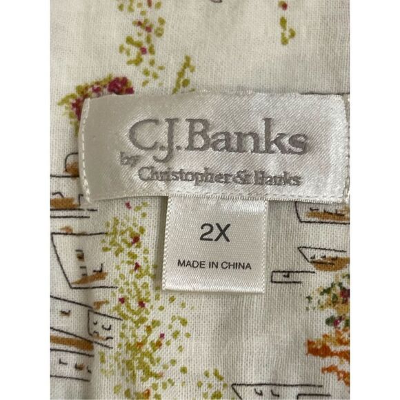 Lot bundle CJ Banks 2X blouses women’s - Picture 13 of 14